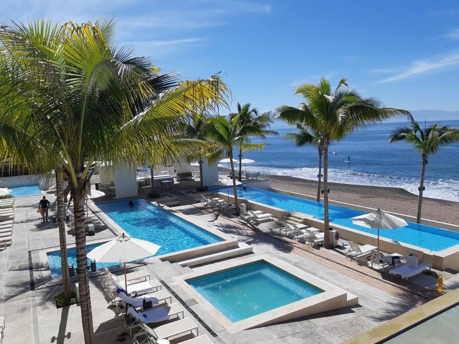 Harbor 3008 Amazing Beach Front Condo By Moikkarentals Puerto Vallarta Exterior photo